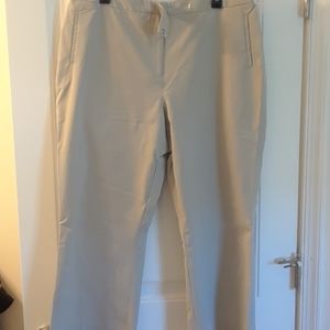 Perry Ellis Stone Color Capri Pants